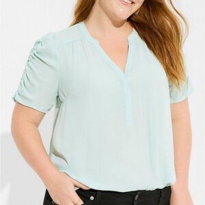 Mint Green Blouse